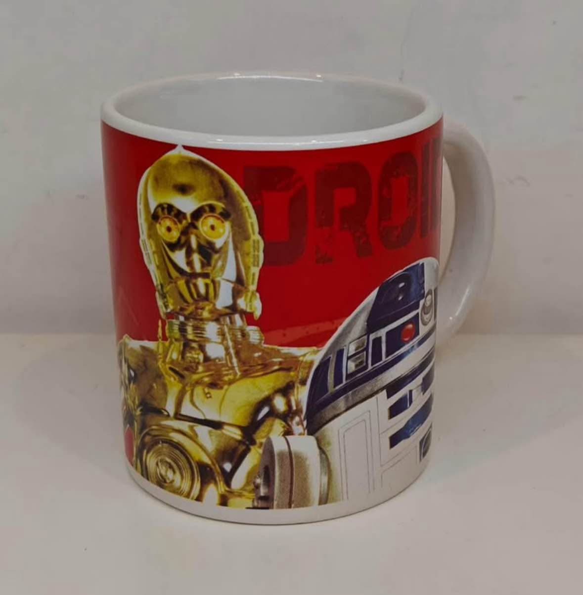 Disney Star Wars with Droids R2-D2 & C-3PO Kinnerton Coffee / Tea Mug Lucasfilm Ltd