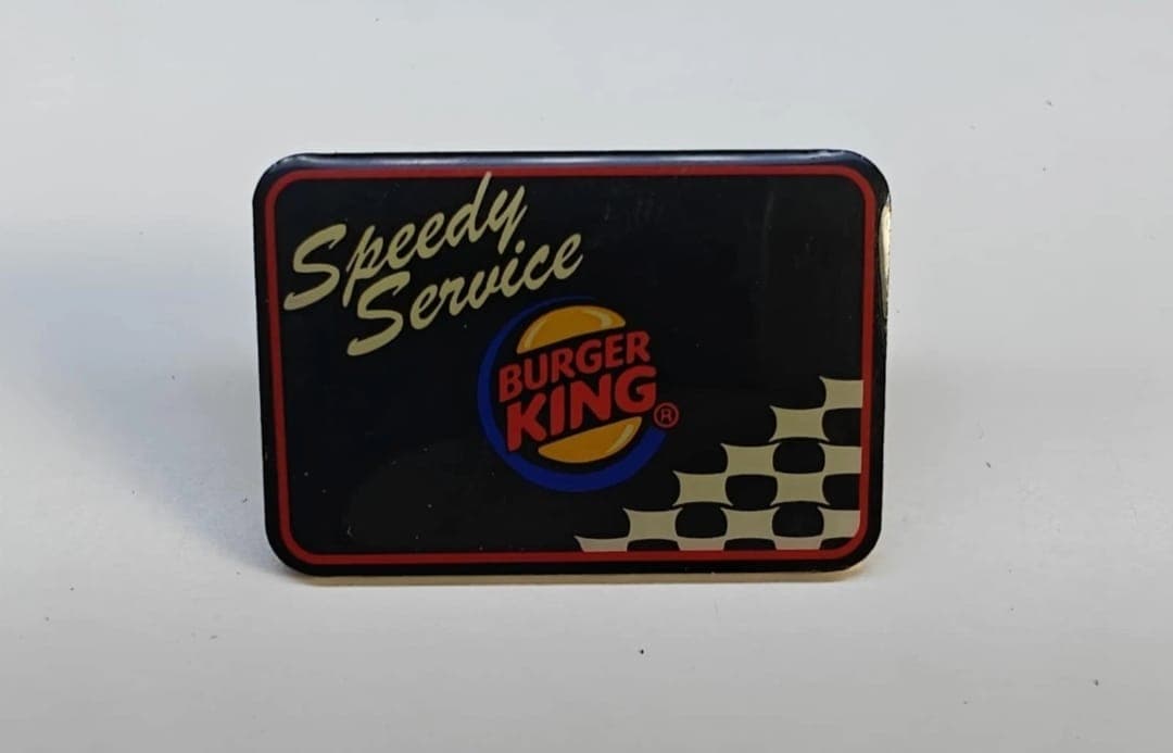 Burger King Speedy Service Enamel Lapel Pin