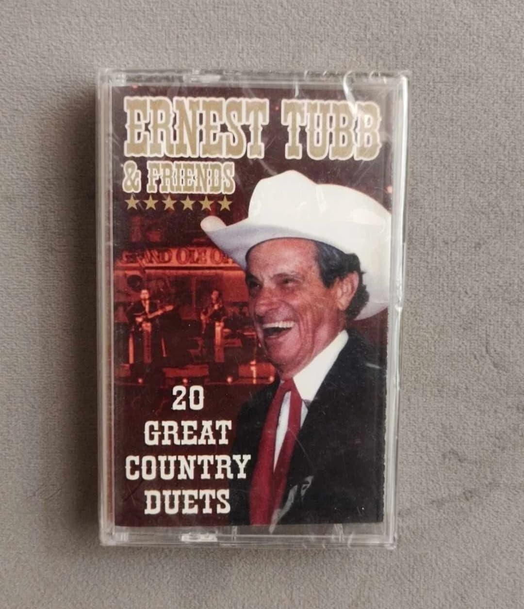 Ernest Tubb & Friends - 20 Great Country Duets Audio Cassette Tape SEALED