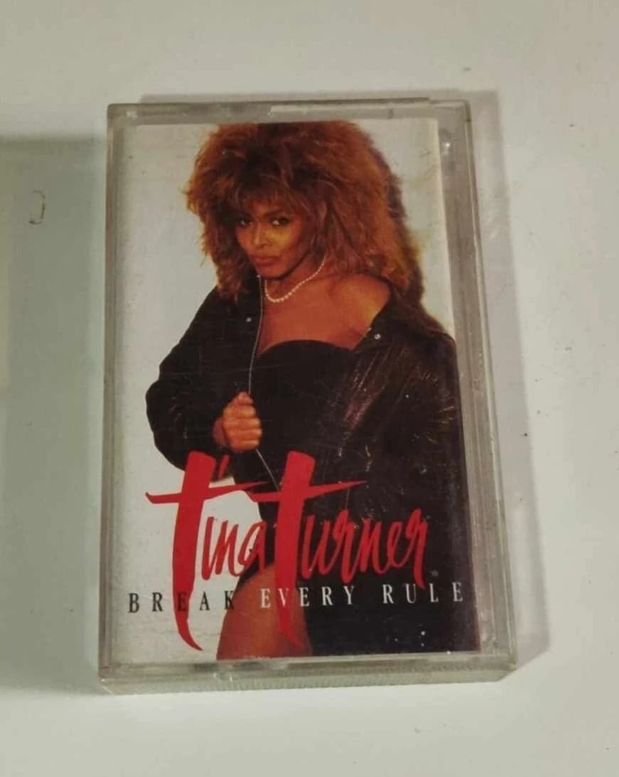 Tina Turner Break Every Rule Audio Cassette Tape