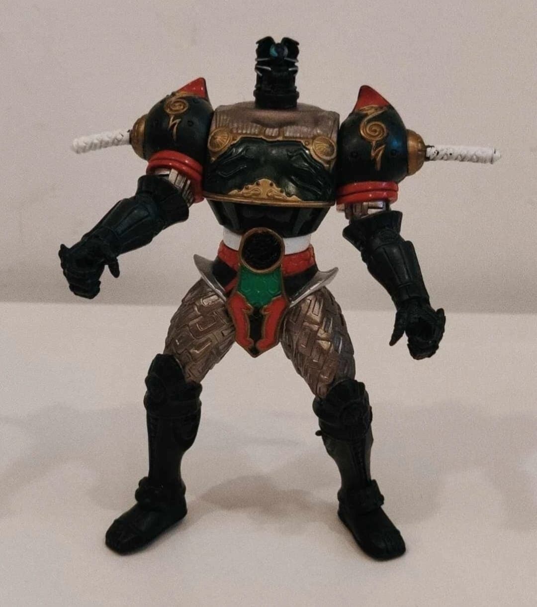 2002 Bandai Zurgane Evil Space Alien Ninja Storm Power Rangers 6" Action Figure