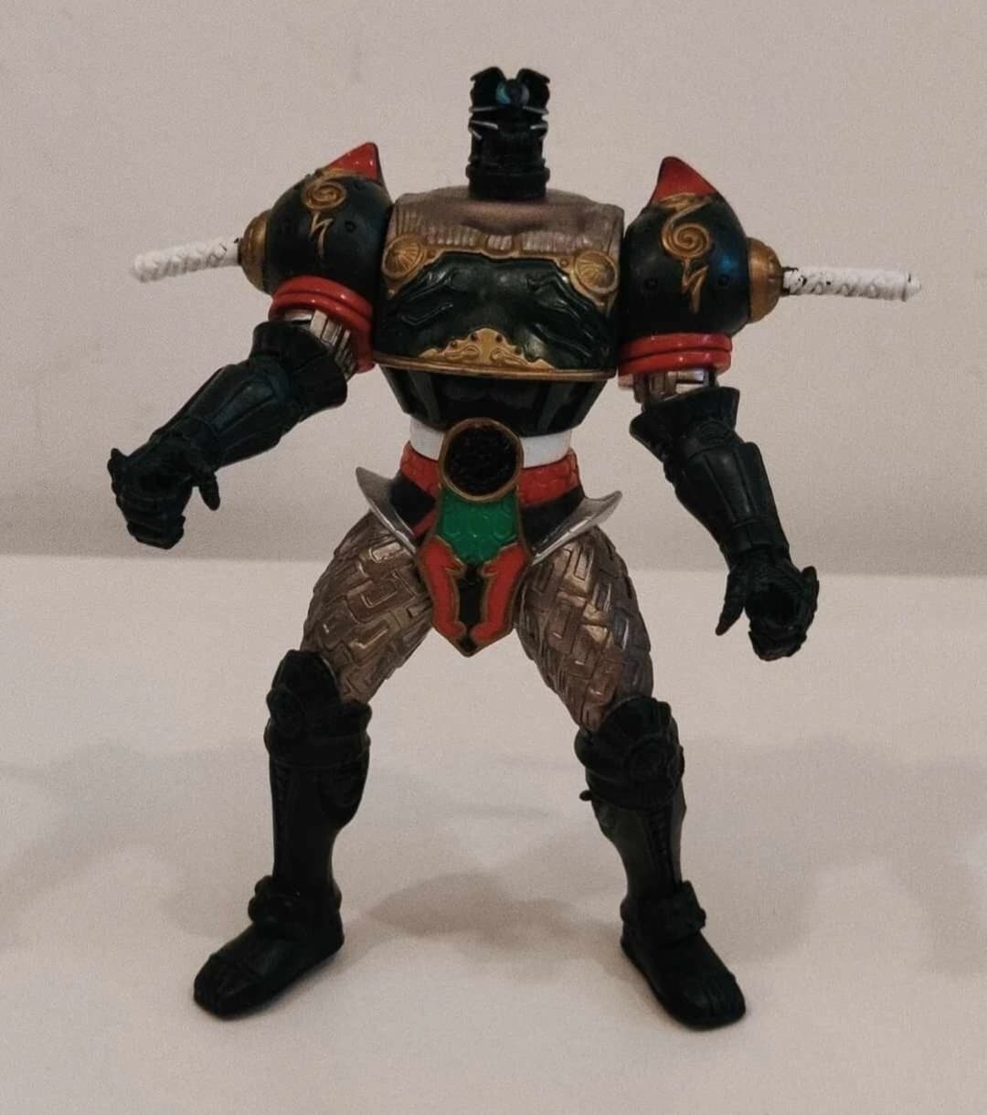 2002 Bandai Zurgane Evil Space Alien Ninja Storm Power Rangers 6" Action Figure