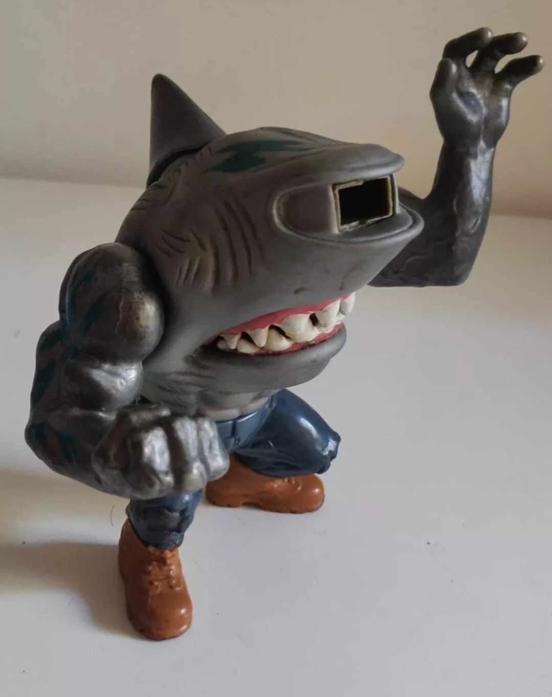 1994 Street Sharks Jab Hammerhead Shark 5.5" Action Figure