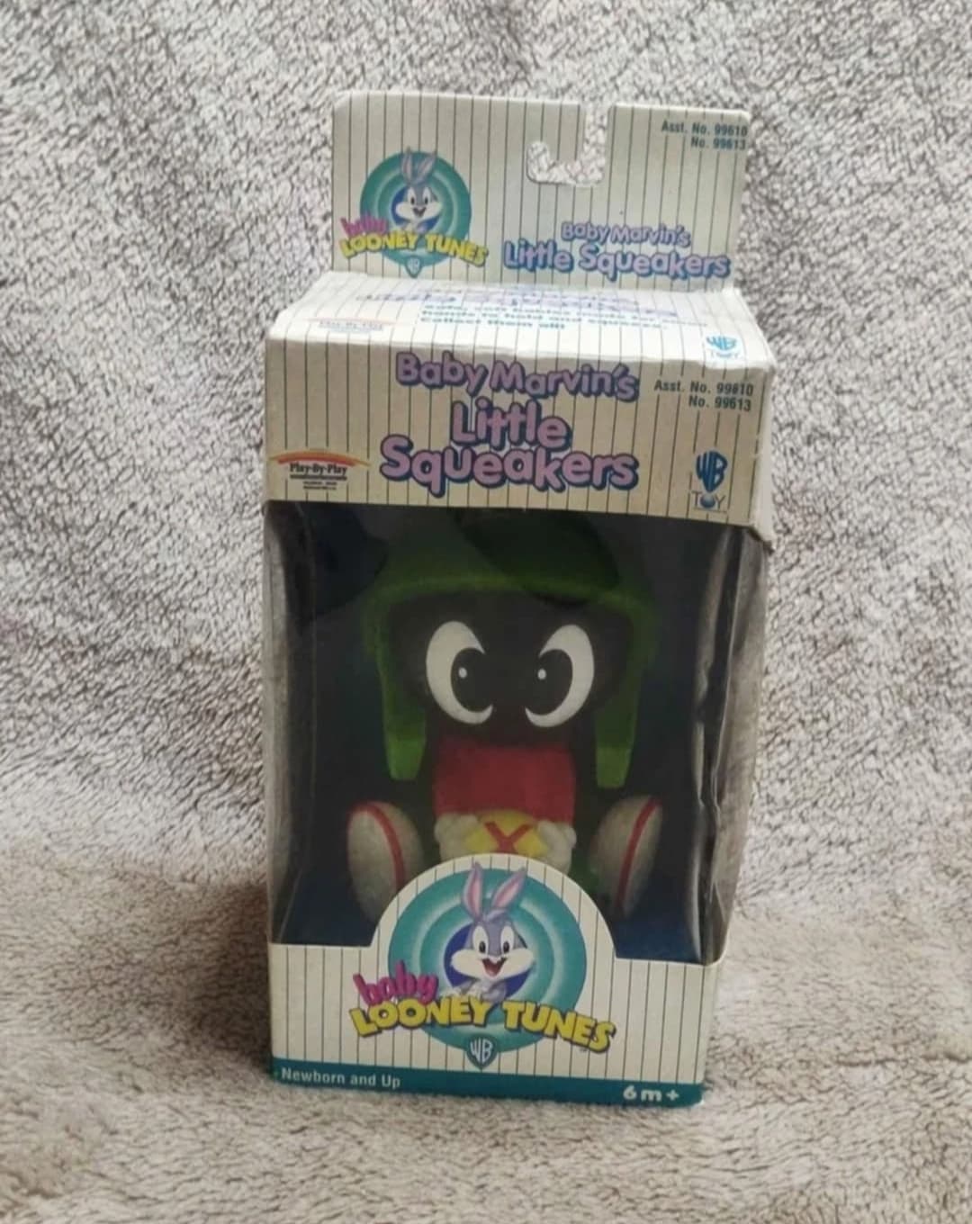 Looney Tunes MARVIN the MARTIAN - Baby Marvin Little Squeakers - Warner Bros