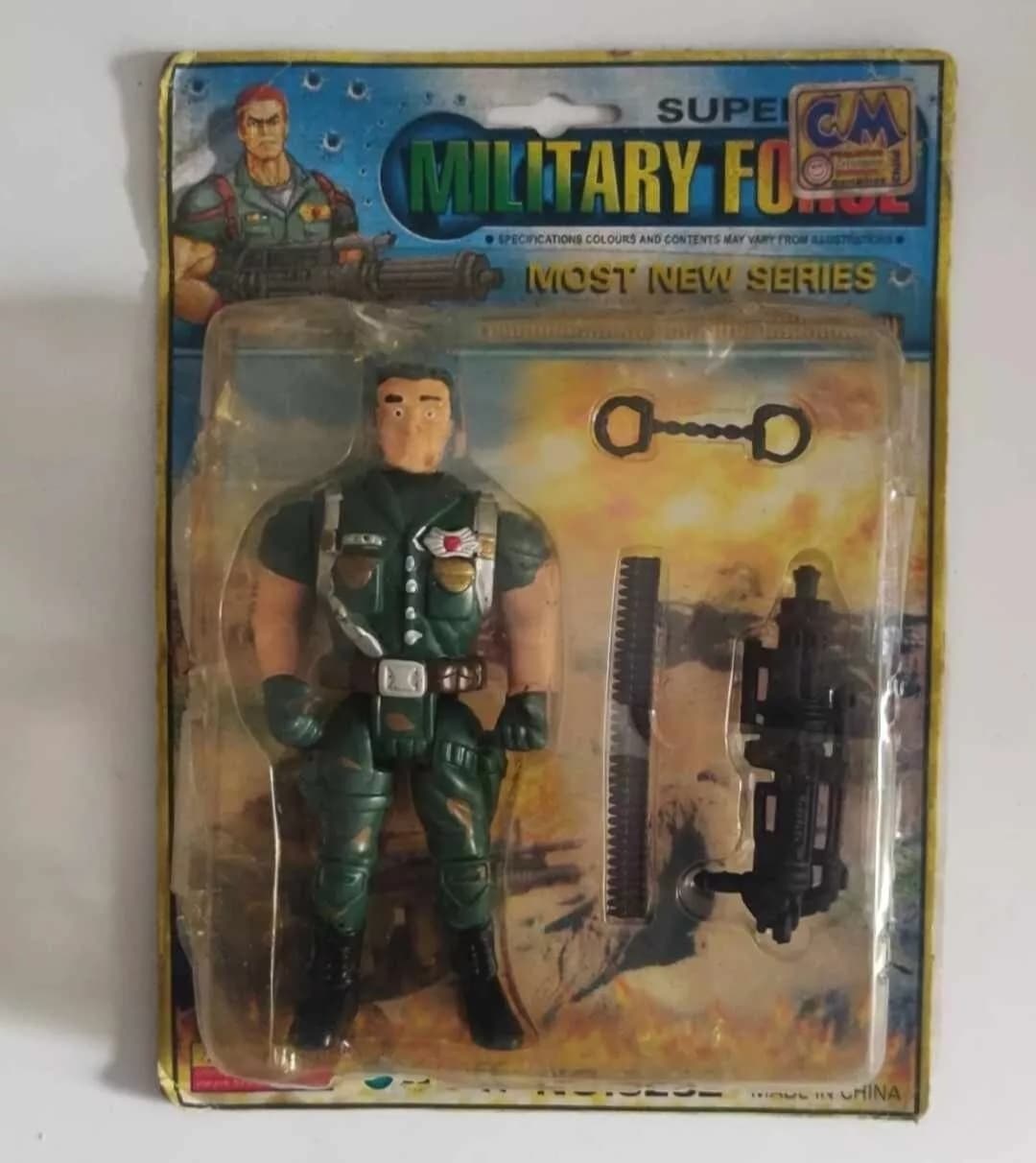 Vintage Super Military Force Action Figure G.I Joe Knock Off