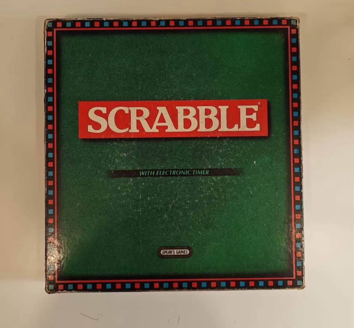 1988 Scrabble with Electronic Timer