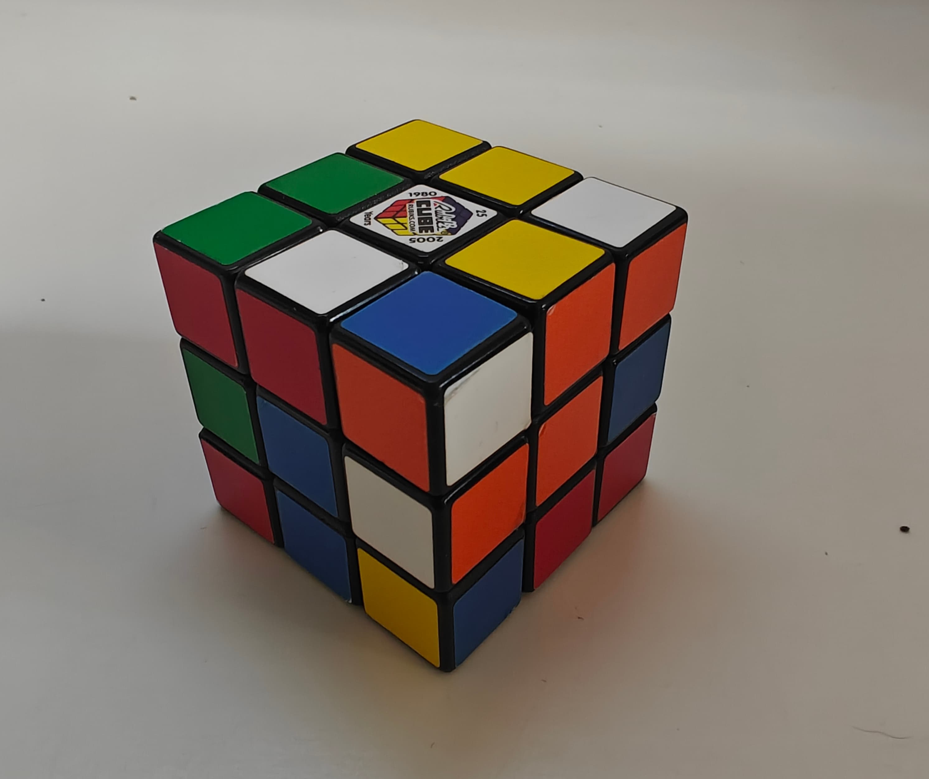 Vintage Rubik's Cube 25 Years 1980-2005