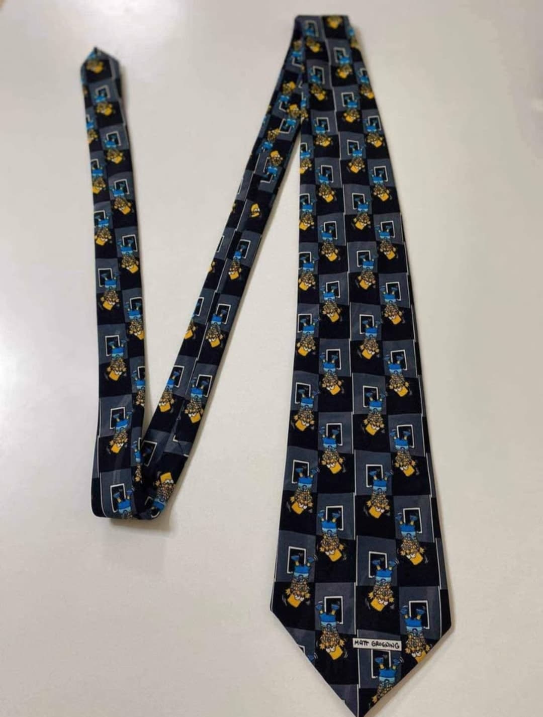 Matt Groening The Simpsons Tie