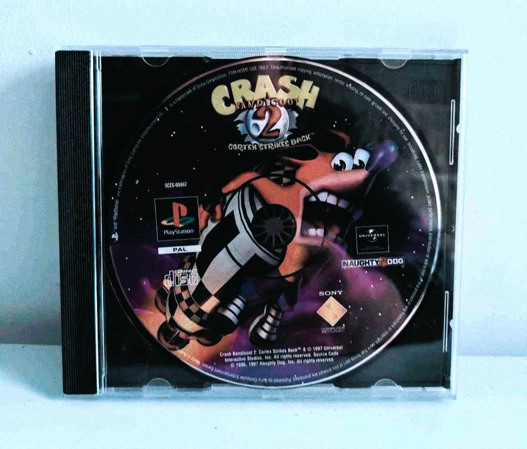 PS1 Crash Bandicoot 2 Cortex Strikes Back Disc Only