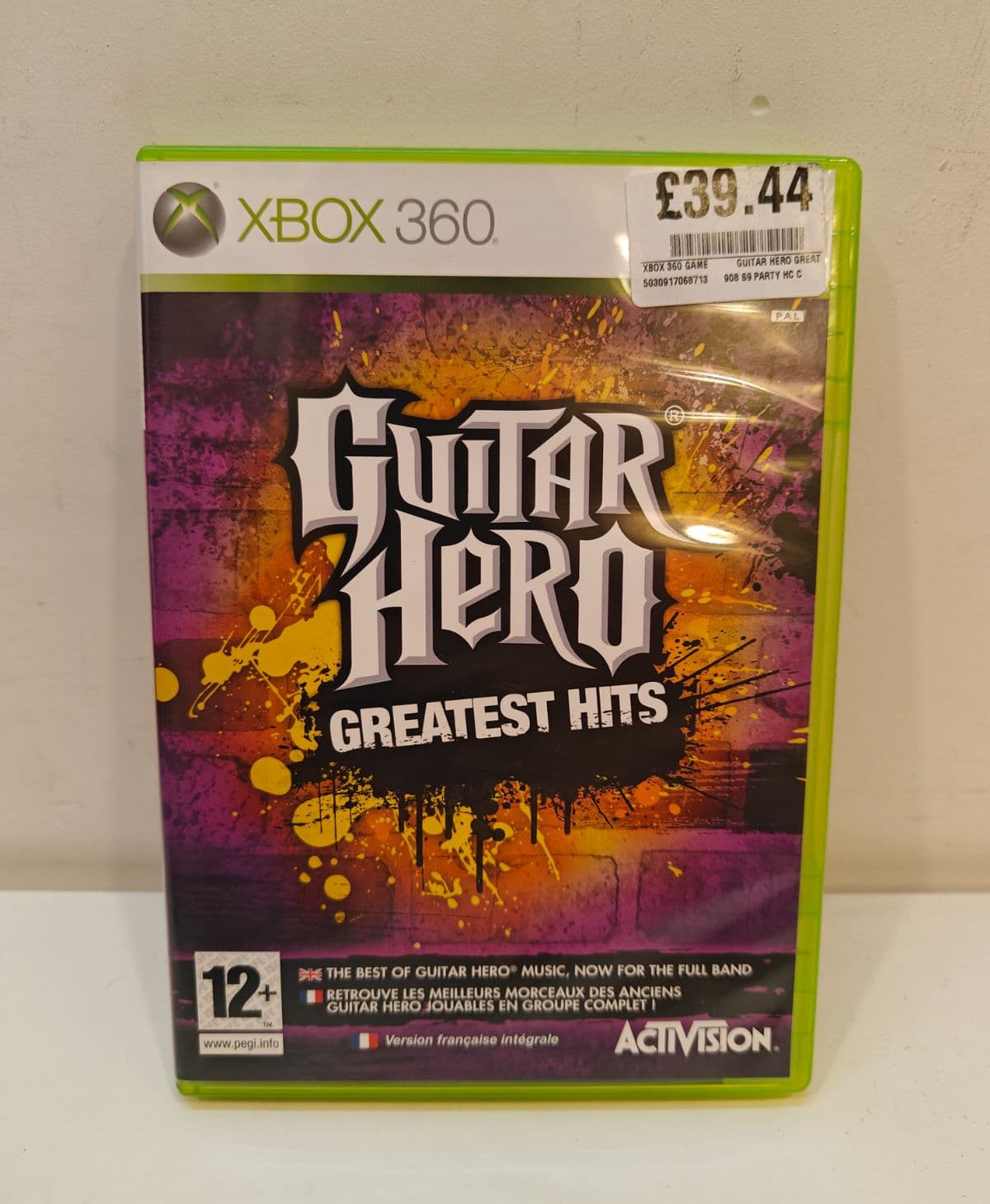 Guitar Hero Greatest Hits Xbox 360 PAL Game CIB Complete Smash Hits Tested