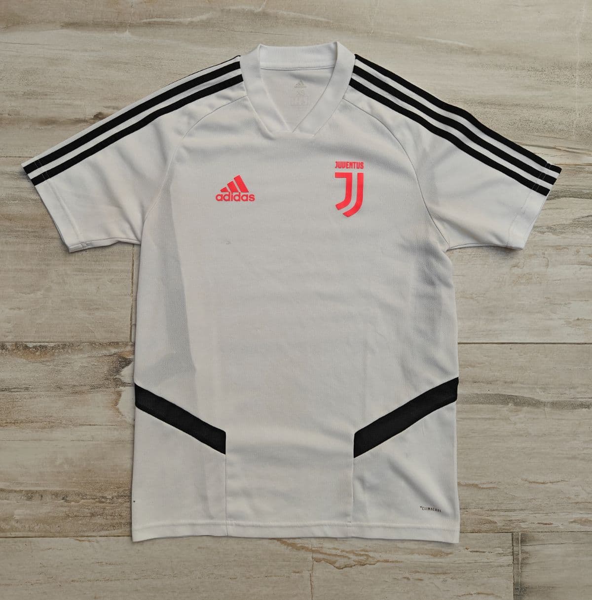 Adidas Juventus FC Training Jersey Shirt Mens XS White Black 2019 2020