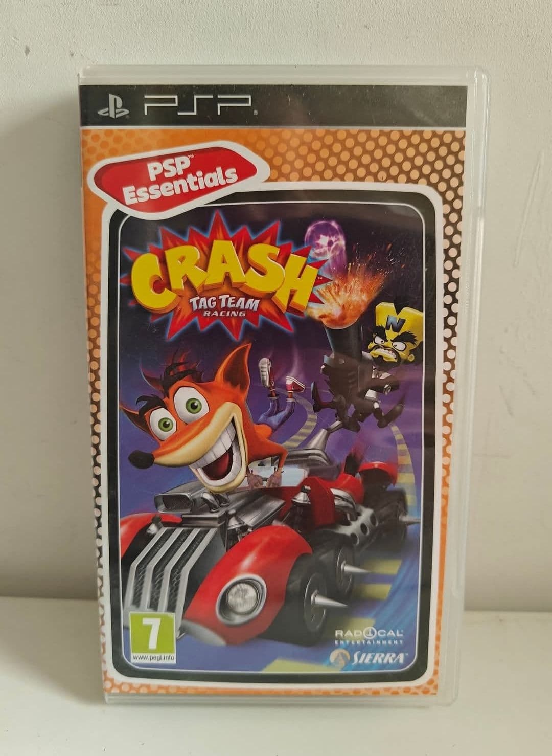 PSP Essentials Crash Tag Team Racing Complete with Inserts