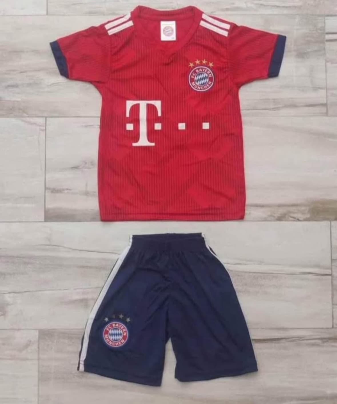 FC Bayern Munich Muller #25 Football Shirt + Shorts Kids 4-5 Yrs Old 104
