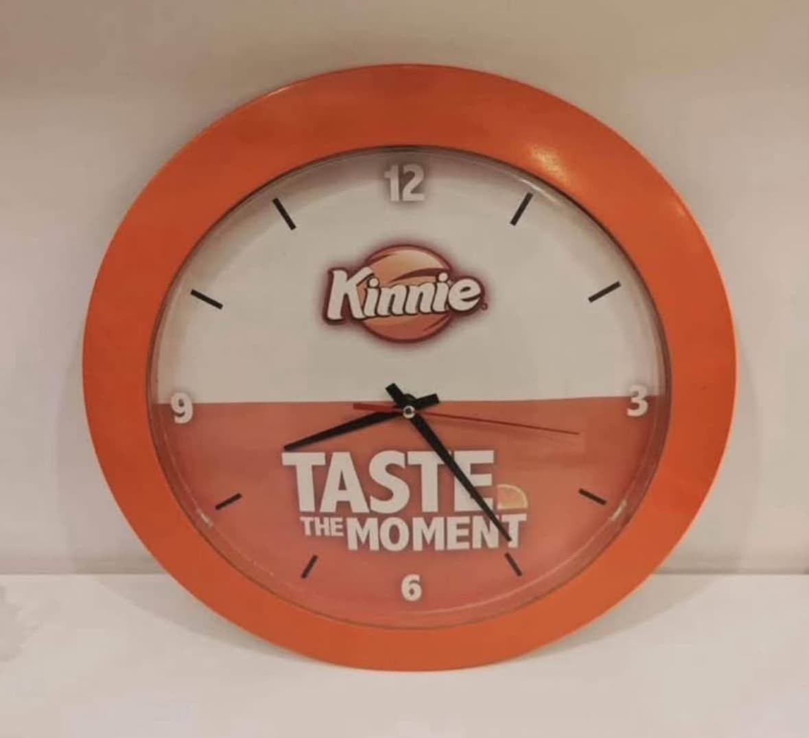 Kinnie Taste The Moment Wall Clock