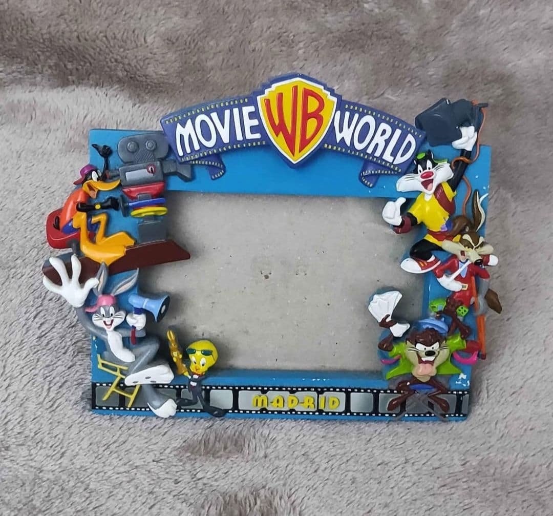 Looney Tunes Movie World Frame Taz Bugs Bunny Tweety