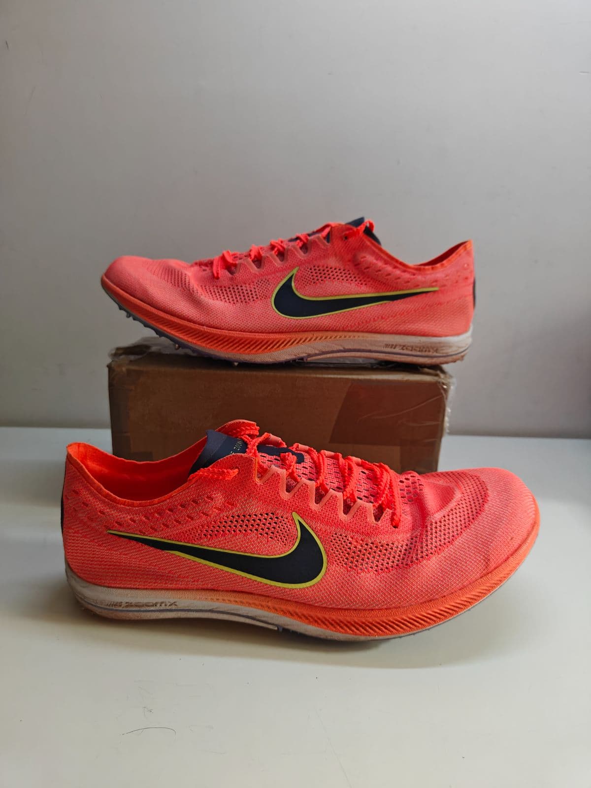 Nike ZoomX Dragonfly Bright Mango Track Spikes CV0400-800 Men EUR 43 / UK 8.5