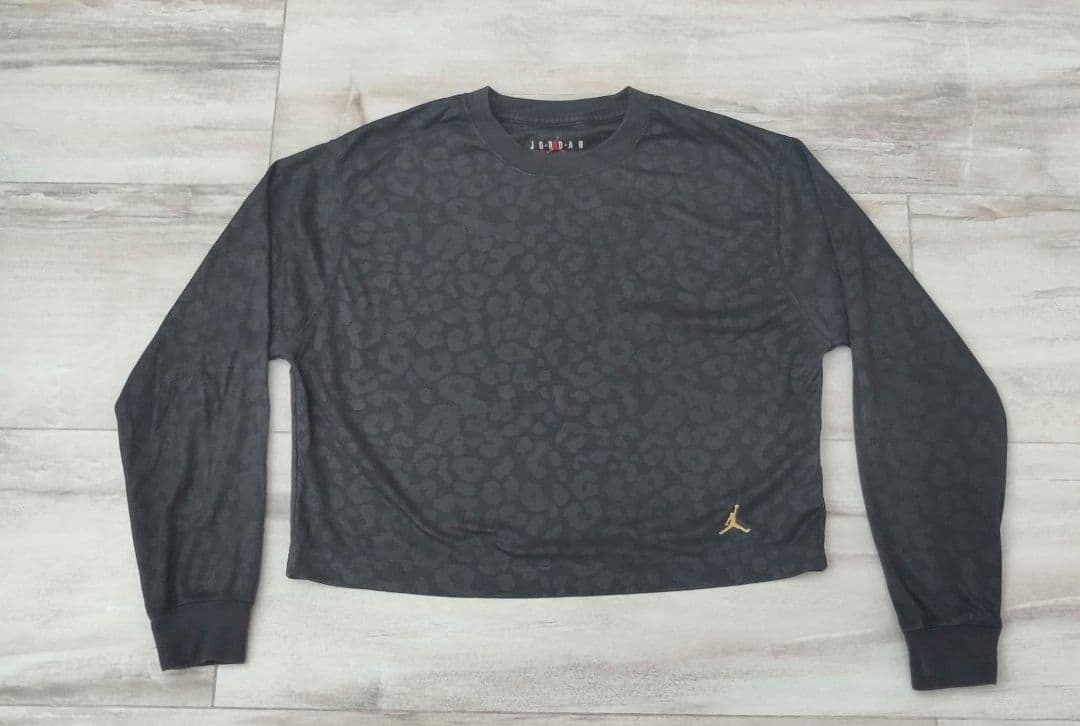 Jordan Court - To - Runway LS Leopard Top Loose Fit Size XS