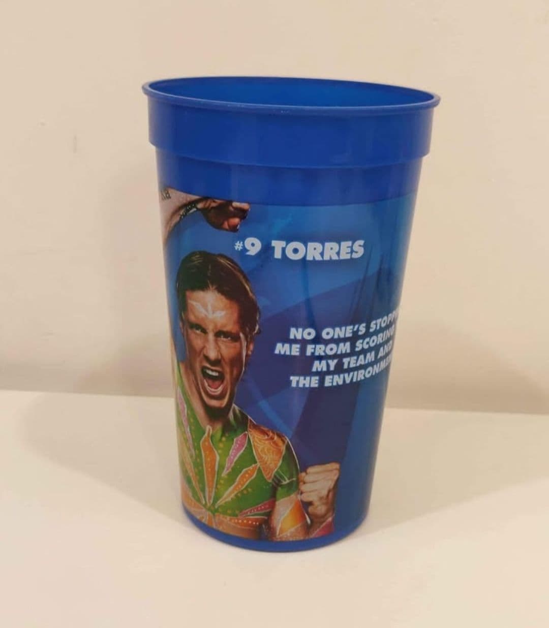 2010 Pepsi Refresh Your World #9 Torres 6" Cup