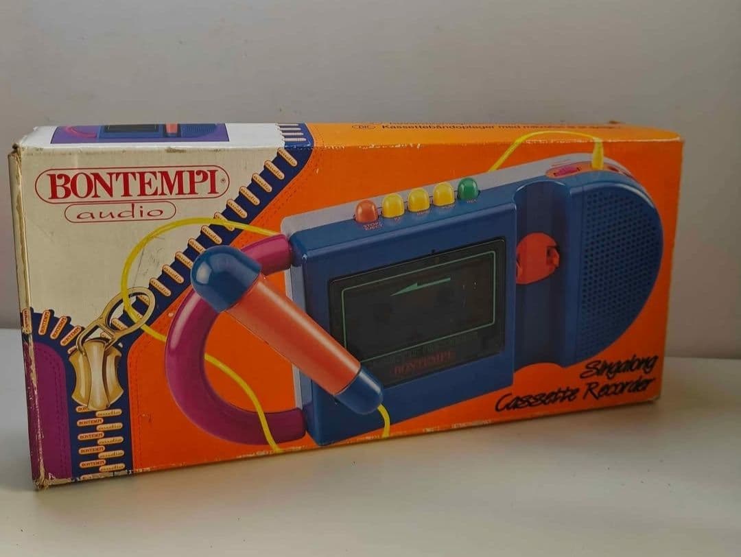 Bontempi Audio Cassette Player Working