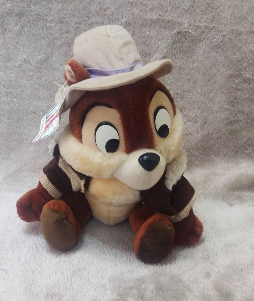 Chip N Dale Rescue Rangers Chip Plush Toy Euro Disney