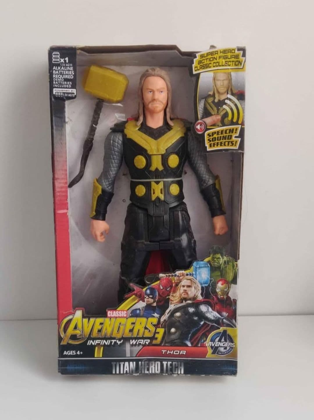 Thor Titan Hero Tech Super Hero Speech Sound Effects