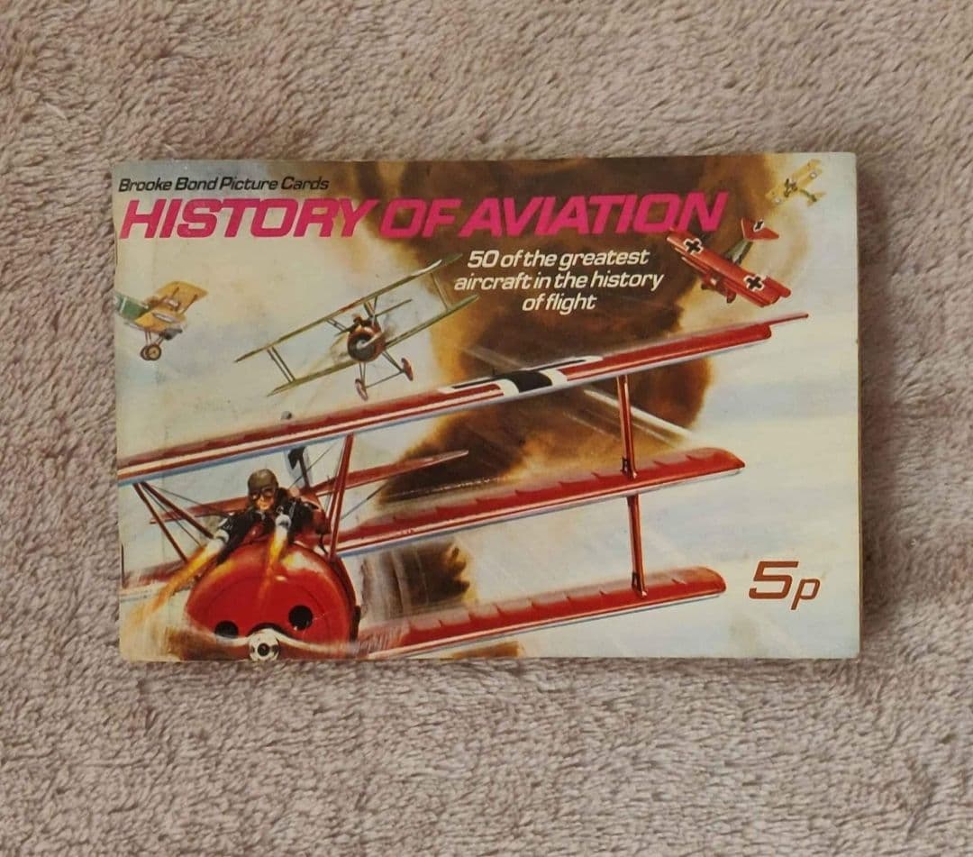Brooke Bond Picture Cards - History of Aviation (Complete)