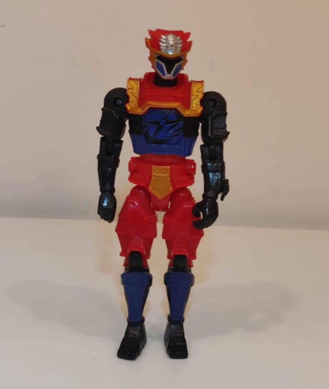 Power Ranger Blue Ranger Lion Fire Armor Super Ninja Steel 5” Action Figure