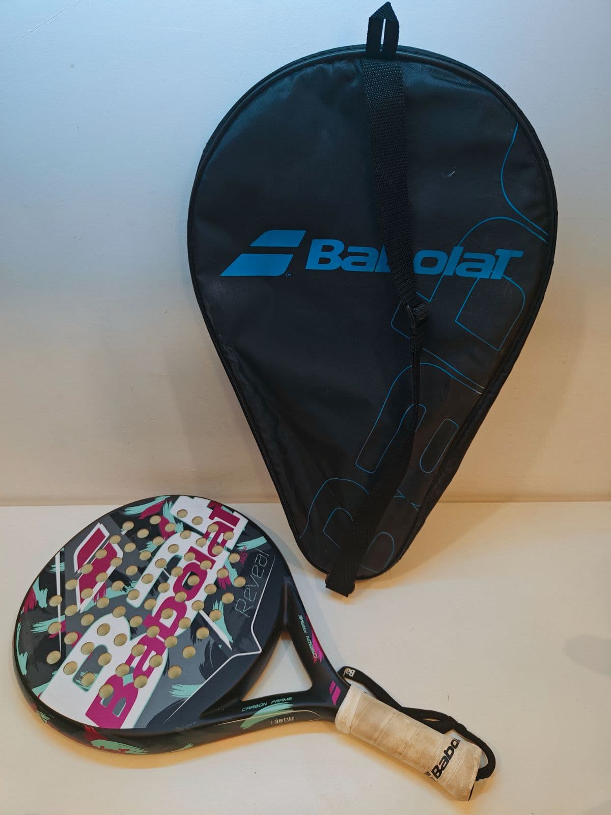 Babolat Reveal Padel Racket + Cover Bag (Great Condition)