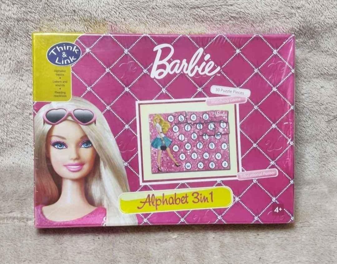 Barbie Alphabet 3 in 1 - Ages 4+ NEW SEALED