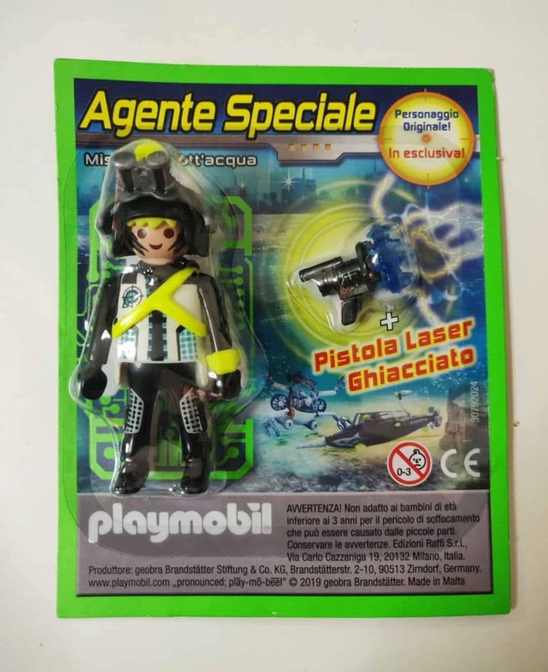Playmobil Special Agent + Laser Gun