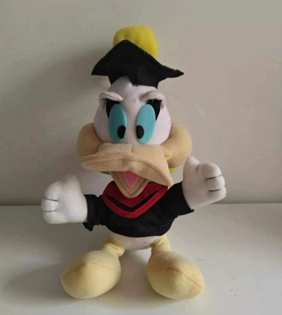 RARE Tiny Toon Adventures Shirley the Loon Graduation 13" Plush Toy