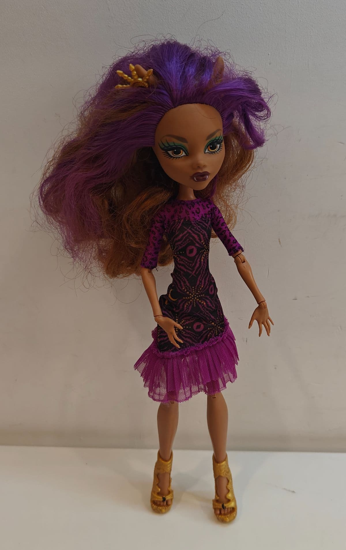 Monster High Clawdeen Wolf Doll - Frights, Camera, Action! Black Carpet