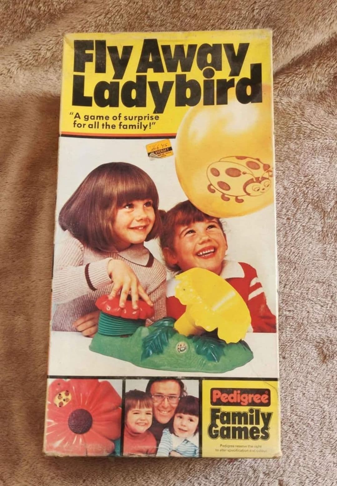 Fly Away Ladybird 1970s Vintage Game Complete Never Used