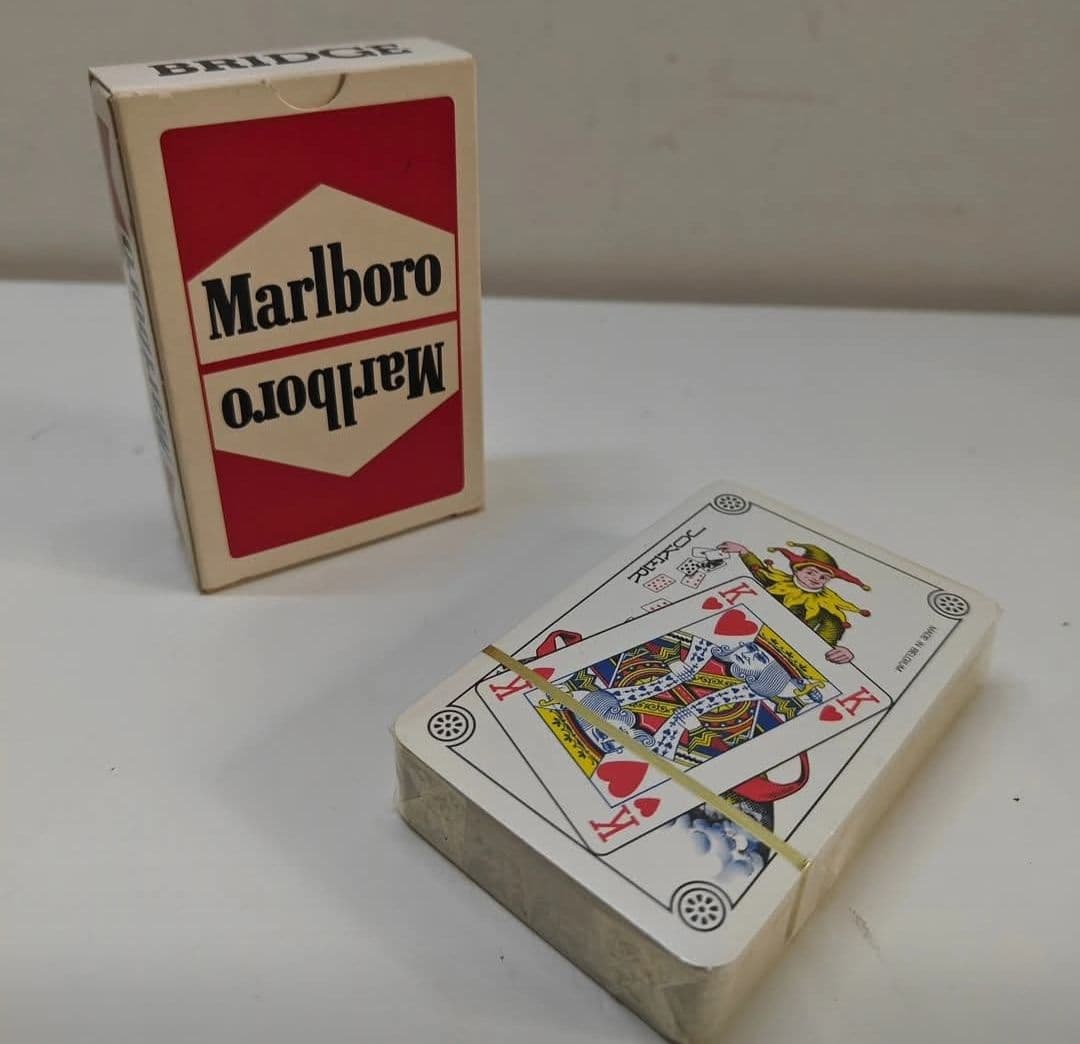Vintage Marlboro Bridge Playing Cards New Sealed