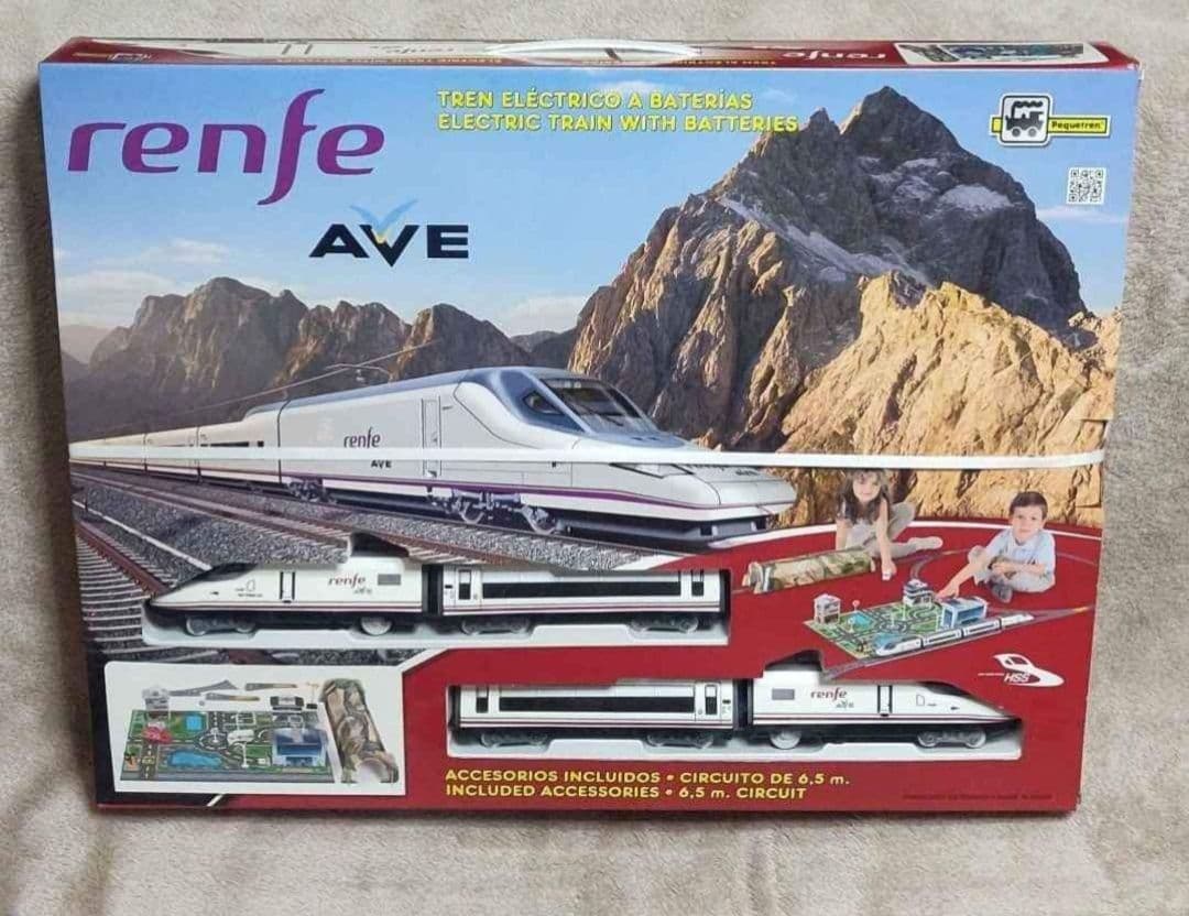 Renfe AVE Electric Train with Batteries NEW