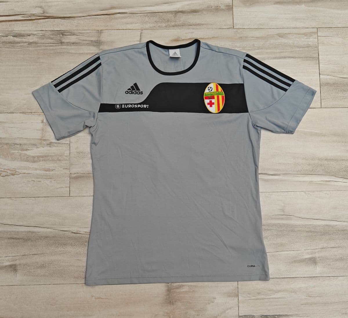 Adidas Birkirkara F.C. Goalkeeper Training Shirt #12 - Grey (Size M)