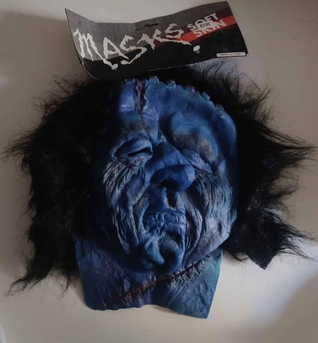 Vintage Halloween Scary Monster Rubber Mask