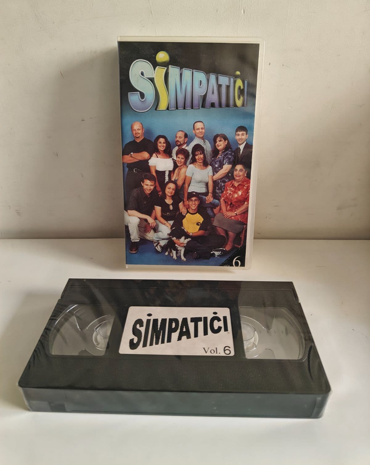 Simpatiċi Vol. 6 VHS Tape (STILL SEALED / NEW) - Maltese TV Series