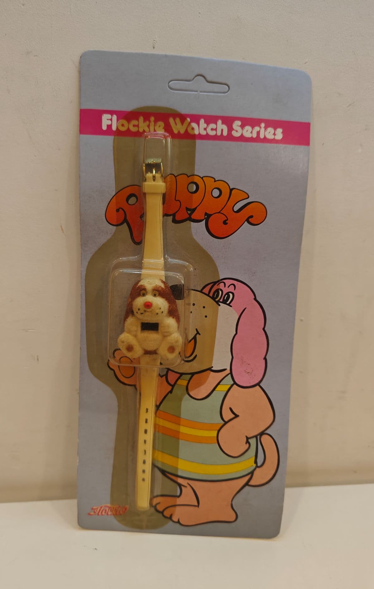 Vintage 1980s Dog Flockie Watch Series Kids Digital Watch New Sealed Deadstock