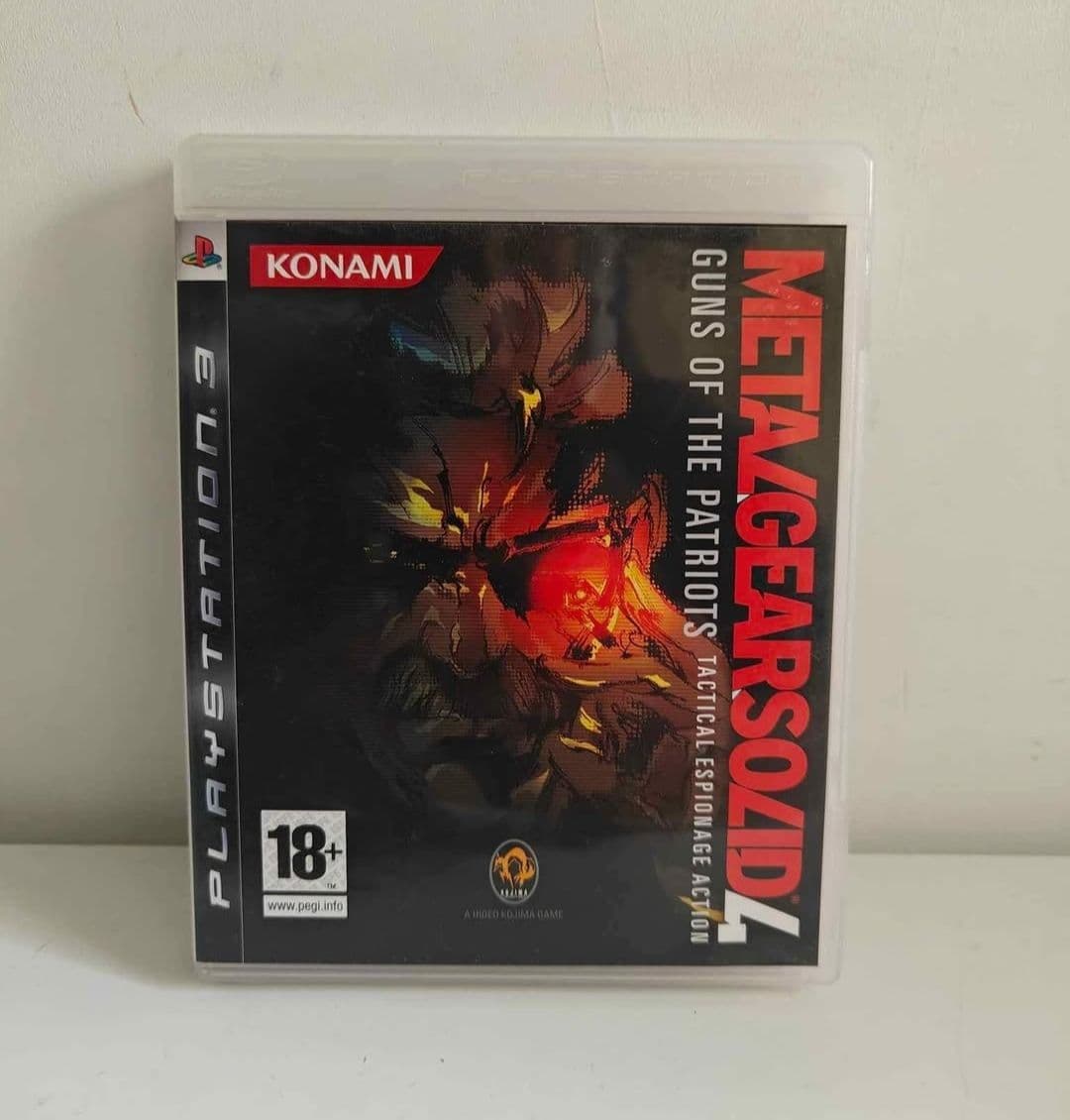 PS3 Metal Gear Solid 4 Guns of the Patriots Playstation 3